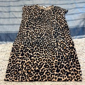 NWOT J. Crew Crewcuts Cheetah Dress